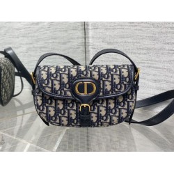 Special Grade Replica Dior Medium East-West Dior Oblique Jacquard Bag in Black Clone Sale