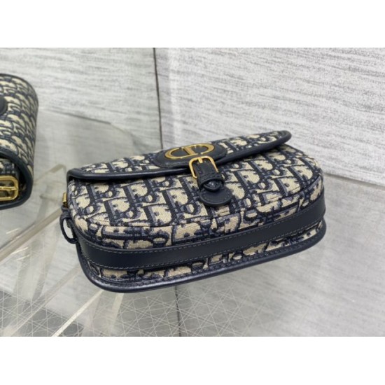 Special Grade Replica Dior Medium East-West Dior Oblique Jacquard Bag in Black Clone Sale