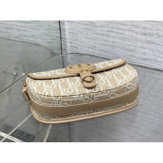 Best Replica Dior Medium East-West Dior Oblique Jacquard Bag in Brown Fake At Cheap Price Special Grade Replica Dior Medium East-West Dior Oblique Jacquard Bag in Brown Clone Sale