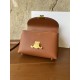 Special Grade Replica Céline Teen Nino Top Handle Bag in Smooth Calfskin in Brown Clone Sale