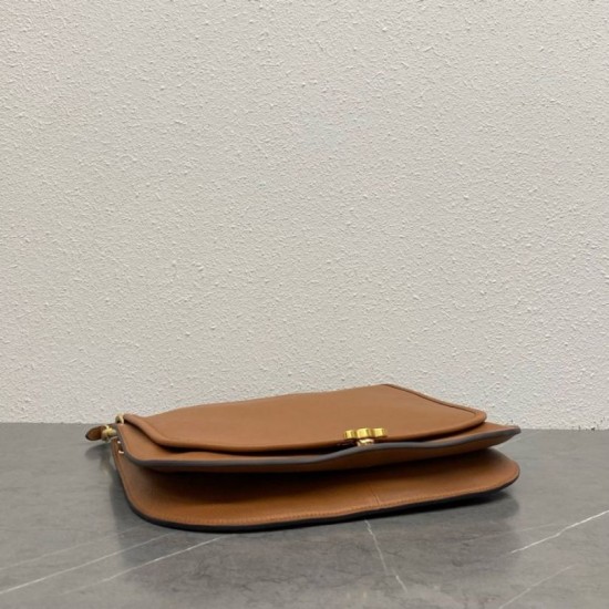 Special Grade Replica Céline Soft Triomphe Besace Crossbody Bag Brown Clone Sale