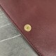Special Grade Replica Celine Soft Triomphe Besace Shoulder Bag in Burgundy Clone Sale