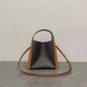 Special Grade Replica Celine Triomphe Small Canvas/Calfskin Cube Bag in Brown Clone Sale