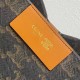 Special Grade Replica Celine Triomphe Small Canvas/Calfskin Cube Bag in Brown Clone Sale
