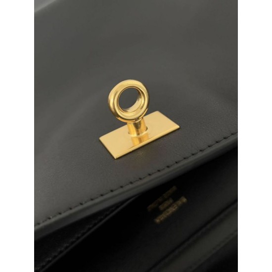 Special Grade Replica Balenciaga Rodeo Medium Shoulder Bag in Black and Gold Clone Sale
