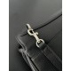 Special Grade Replica Balenciaga Rodeo Medium Shoulder Bag in Black and Silver Clone Sale