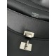 Special Grade Replica Balenciaga Rodeo Medium Shoulder Bag in Black and Silver Clone Sale