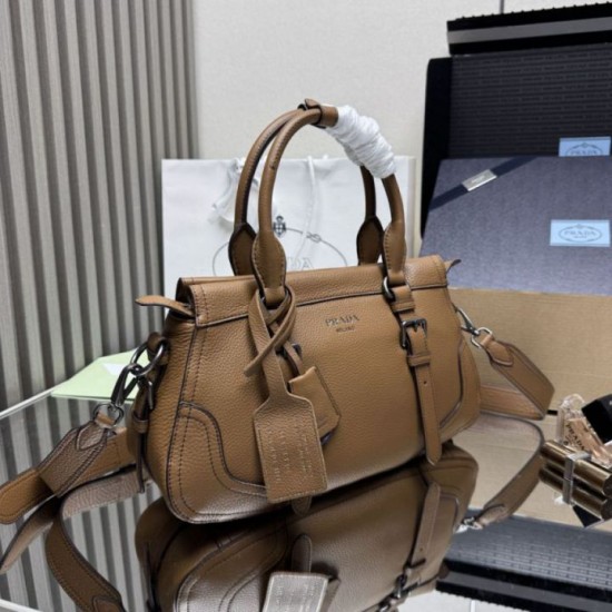 Special Grade Replica Prada Large Tote/Shopper Bag 1BG604 in Caramel Clone Sale
