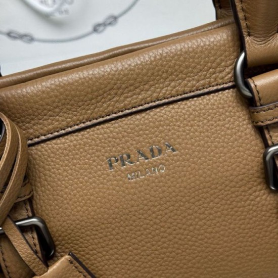 Special Grade Replica Prada Large Tote/Shopper Bag 1BG604 in Caramel Clone Sale
