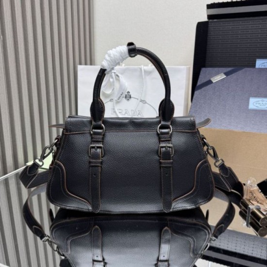 Special Grade Replica Prada Large Tote/Shopper Bag 1BG604 in Black Clone Sale