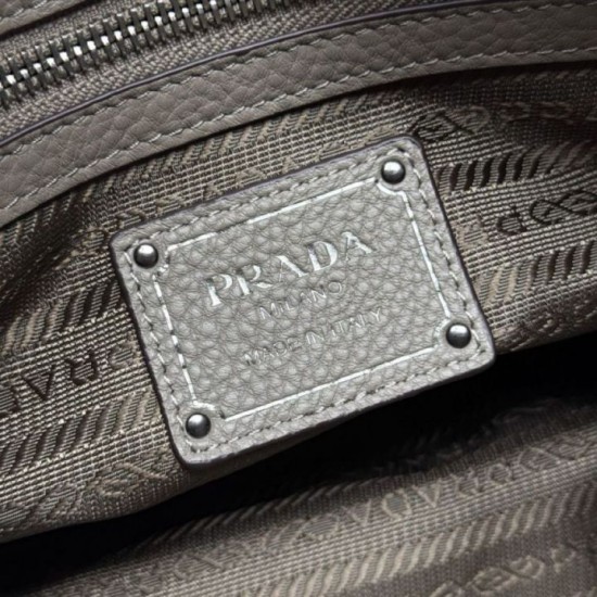 Special Grade Replica Prada Large Tote/Shopper Bag 1BG604 in Gray Clone Sale