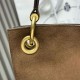 Special Grade Replica Prada Etude Large Suede Shoulder Bag 1BC259 in Caramel Clone Sale