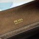 Special Grade Replica Prada Etude Large Suede Shoulder Bag 1BC259 in Caramel Clone Sale