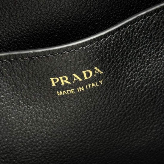 Special Grade Replica Prada Darling Mini Bucket Bag 1BE087 in Black Clone Sale