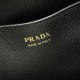 Special Grade Replica Prada Darling Mini Bucket Bag 1BE087 in Black Clone Sale
