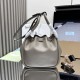 Best Replica Prada Darling Mini Bucket Bag 1BE087 in Gray Fake At Cheap Price Special Grade Replica Prada Darling Mini Bucket Bag 1BE087 in Gray Clone Sale