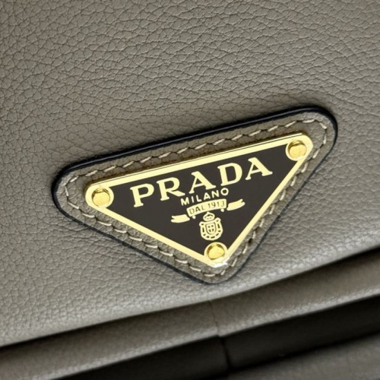 Best Replica Prada Darling Mini Bucket Bag 1BE087 in Gray Fake At Cheap Price Special Grade Replica Prada Darling Mini Bucket Bag 1BE087 in Gray Clone Sale