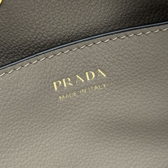 Best Replica Prada Darling Mini Bucket Bag 1BE087 in Gray Fake At Cheap Price Special Grade Replica Prada Darling Mini Bucket Bag 1BE087 in Gray Clone Sale