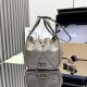 Best Replica Prada Darling Mini Bucket Bag 1BE087 in Gray Fake At Cheap Price Special Grade Replica Prada Darling Mini Bucket Bag 1BE087 in Gray Clone Sale