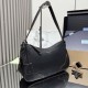 Special Grade Replica Prada Aimèe Classic Large Hobo/Shoulder Bag in Black Clone Sale