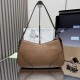Special Grade Replica Prada Large Hobo/Shoulder Bag Aimèe Classic brown Clone Sale