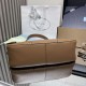 Special Grade Replica Prada Large Hobo/Shoulder Bag Aimèe Classic brown Clone Sale