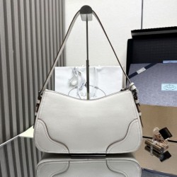 Special Grade Replica Prada Aimèe Classic large shoulder/hobo bag in beige Clone Sale