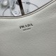 Special Grade Replica Prada Aimèe Classic large shoulder/hobo bag in beige Clone Sale