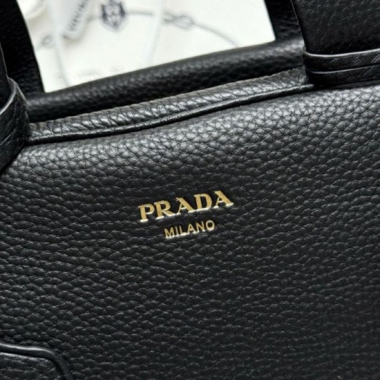 Special Grade Replica Prada 1BB148 large handbag in black Clone Sale