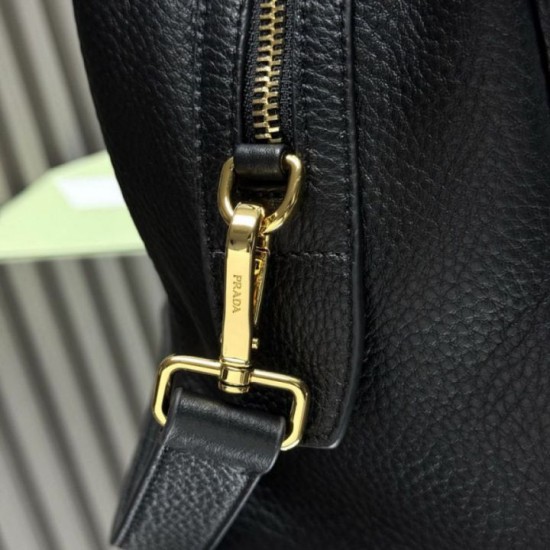 Special Grade Replica Prada 1BB148 large handbag in black Clone Sale