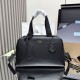 Special Grade Replica Prada 1BB148 large handbag in black Clone Sale