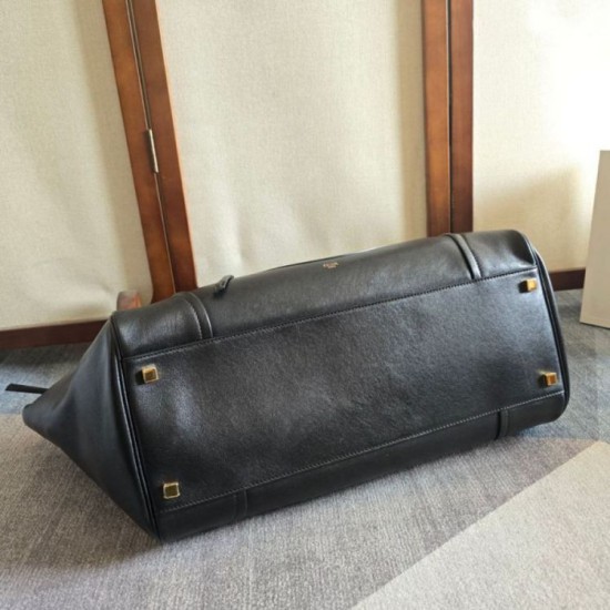 Special Grade Replica Celine large soft travel bag in black Clone Sale