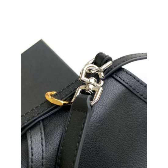 Special Grade Replica Givenchy Voyou Nano shoulder bag in black Clone Sale