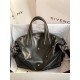 Special Grade Replica Givenchy Nightingale bag with silver-tone cross details in black Clone Sale
