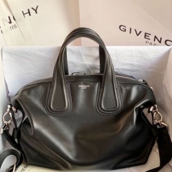 Special Grade Replica Givenchy Nightingale bag in black Clone Sale