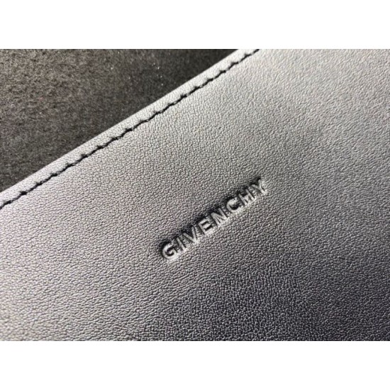 Special Grade Replica Givenchy Wing tote bag with removable internal zip pouch in black Clone Sale