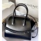 Special Grade Replica Givenchy Antigona Mini tote bag in black leather Clone Sale