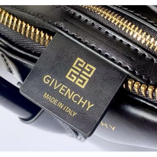Special Grade Replica Givenchy Antigona Mini tote bag in black leather Clone Sale