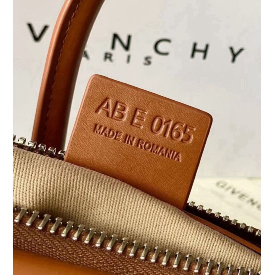 Special Grade Replica Givenchy Antigona Mini Brown Leather Tote Bag Clone Sale