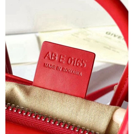 Special Grade Replica Givenchy Antigona Mini Red Leather Tote Bag Clone Sale