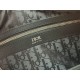 Special Grade Replica Men's Dior Large Slider Zipped Hobo Bag in Black Clone Sale