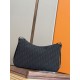 Special Grade Replica Men's Dior Medium Slider Zipped Hobo Bag in Black Dior Oblique Jacquard Clone Sale