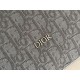 Special Grade Replica Men's Dior Medium Slider Zipped Hobo Bag in Black Dior Oblique Jacquard Clone Sale