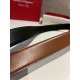 Special Grade Replica Salvatore Ferragamo Men's 3.5cm Belt with Black Buckle Clone Sale