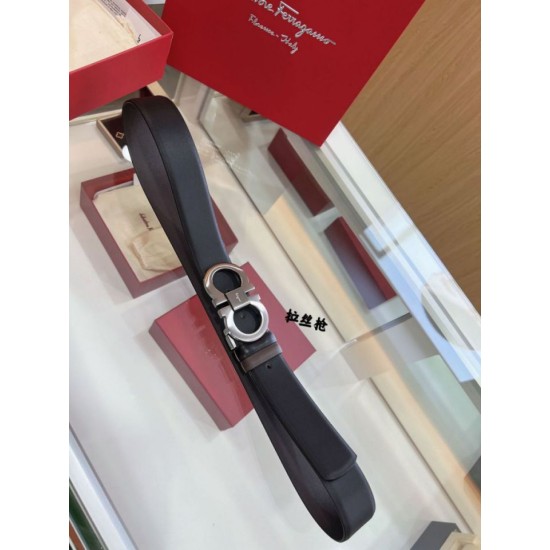 Best Replica Salvatore Ferragamo Men's Reversible Belt with Double-Ring Horseshoe Buckle Fake At Cheap Price Special Grade Replica Salvatore Ferragamo Men's Reversible Belt with Double-Ring Horseshoe Buckle Clone Sale