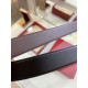 Special Grade Replica Salvatore Ferragamo Men's Reversible Belt with Double-Ring Horseshoe Buckle in Gold Clone Sale