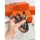 Special Grade Replica Hermes Women's My H and Reversible Hermès sur Mer Belt, 13 mm, Black/Brown Clone Sale