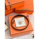 Special Grade Replica Hermes Women's My H and Reversible Hermès sur Mer Belt, 13 mm, Blue/Black Clone Sale