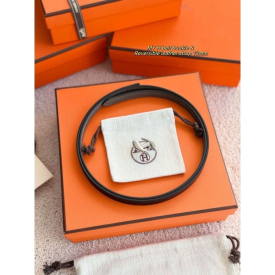 Special Grade Replica Hermes Women's My H and Reversible Hermès sur Mer Belt, 13 mm Clone Sale