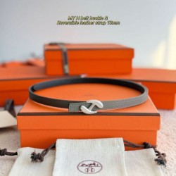 Special Grade Replica Hermes Women's My H and Reversible Hermès sur Mer Belt, 13 mm Clone Sale